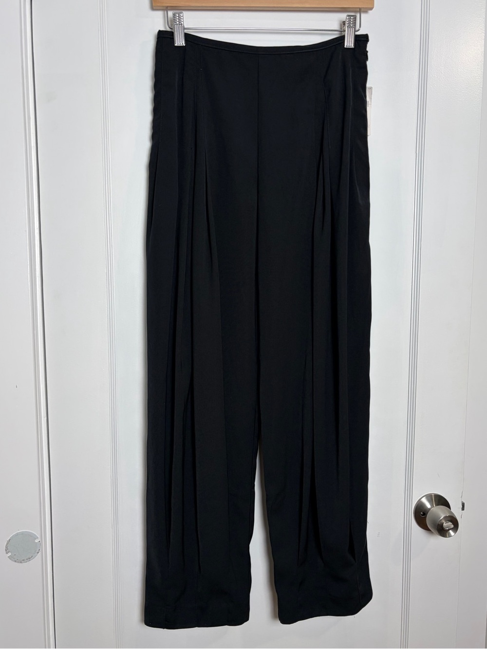 Anthropologie pleated wide leg ballon Pants 6